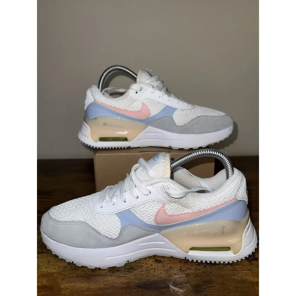 Nike Air Max Women's Size 8 Nike Running Shoes White Cobalt Pink -DM9538-106